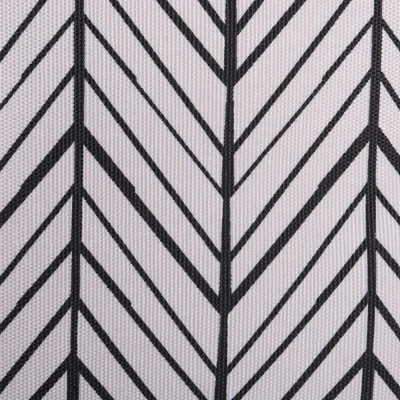 Design Imports Polyester Bin Herringbone Off White Square 11X11X11 4 Design Imports Polyester Bin Herringbone Off White Square 11X11X11 - Image 4