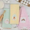 Design Imports Hop Into Spring Dishtowel Set Of 3