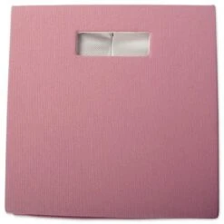 Polyester Cube Solid Rose Square 13x13x13 -Design Imports GUEST e6d8432a b4e9 45e0 b8e2 5873bd6d25cd