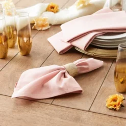 Design Imports Pale Mauve Solid Napkin Set/6 11 Design Imports Pale Mauve Solid Napkin Set/6 -Design Imports GUEST e733b01c 23ab 4783 93fc 6b1f53c4208f