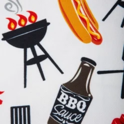 Design Imports Bbq Fun Print Outdoor Placemat Set/6 -Design Imports GUEST e9b618d2 e4a9 4aee 857c 220cbc1d5c7b