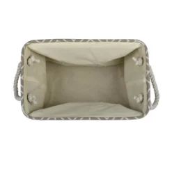 Design Imports Polyester Bin Stained Glass Stone Rectangle Medium 16X10X12 -Design Imports GUEST e9d0fd40 7e69 4ae6 a425 2ce072eaa545