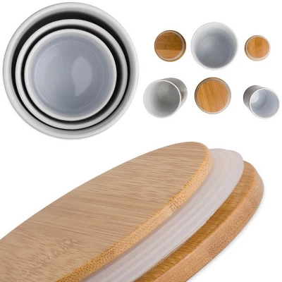 Design Imports Black Marble Ceramic Canister Set/3 2 Design Imports Black Marble Ceramic Canister Set/3 - Image 2