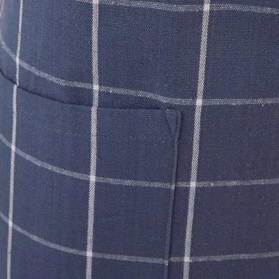 Design Imports Cotton Flour Sack Kitchen Towel Set/4, Dusty Blue 4 Design Imports Cotton Flour Sack Kitchen Towel Set/4, Dusty Blue - Image 4