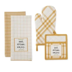 Design Imports Honey Gold Home Sweet Farmhouse Kitchen Set/4 -Design Imports GUEST ebd00621 f413 453e b8e8 6e5f6f53829f