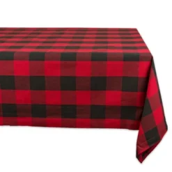Design Imports Tango Red/Black Buffalo Check Tablecloth 60X104 17 Design Imports Tango Red/Black Buffalo Check Tablecloth 60X104 -Design Imports GUEST ec3af851 1cfe 40e3 ba12 928888920dc5