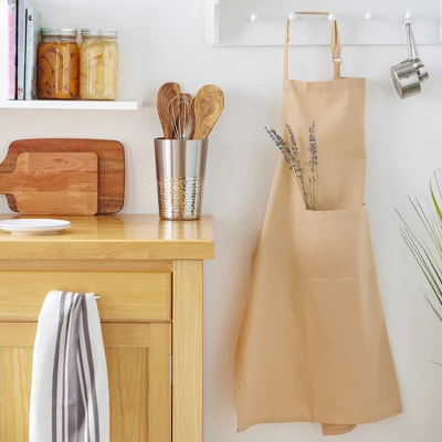 Design Imports Chino Chef Apron Pebble 2 Design Imports Chino Chef Apron Pebble - Image 2