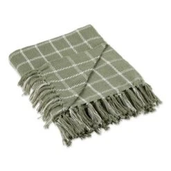 50"x60" Checked Plaid Throw Blanket - Design Imports -Design Imports GUEST edbbd075 e7a4 4023 80ac bba6f4928142