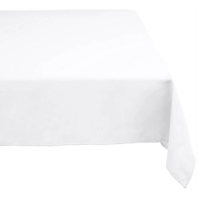 Design Imports Solid Polyester Tablecloth, White, 60X120" 5 Design Imports Solid Polyester Tablecloth, White, 60X120" - Image 5