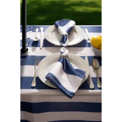 Design Imports Nautical Blue Cabana Stripe Outdoor Tablecloth With Zipper 60X120 -Design Imports GUEST f08e7d49 83f6 49a7 aaf6 585cbc125c72 2