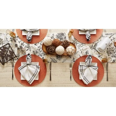 DII Solid Woven Placemat Set 6 Piece, Spice, 15" Dia 6 DII Solid Woven Placemat Set 6 Piece, Spice, 15" Dia - Image 6