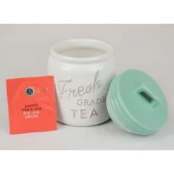 Design Imports Aqua Ceramic Jar Canister Set/3 -Design Imports GUEST f1fd5ba3 4014 4861 a9c4 495e0f5b569f