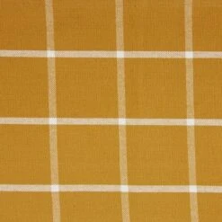 DII Check Placemat Set 6 Piece, Honey Gold Check, 13x19" -Design Imports GUEST f2d23262 2474 4305 bc04 82eef2f9e2d5