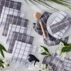 Design Imports Gray Waffle Weave Dishcloth Set/12 9 Design Imports Gray Waffle Weave Dishcloth Set/12 -Design Imports GUEST f3fa02dd 23bd 4ea8 beab 248626bc2f49