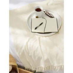 50"x60" Soft Chenille Throw Blanket - Design Imports -Design Imports GUEST f5385c50 ed97 40e5 8a95 b494aed2aefc