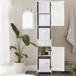 Nonwoven PP Cube Solid White Square 11x11x11 Set/4 -Design Imports GUEST f5834e4e 53d9 4db0 a2cb a5a4181429a0