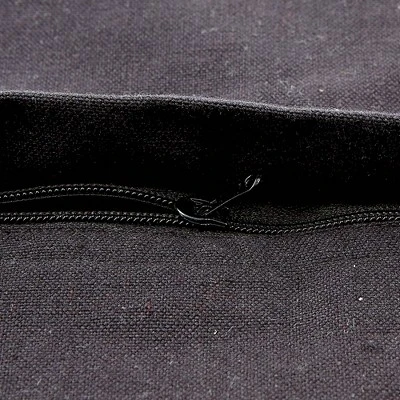 4pk Assorted Throw Pillow Covers Black/White - Design Imports 6 4pk Assorted Throw Pillow Covers Black/White - Design Imports - Image 6