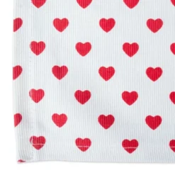 Design Imports Lil Hearts Ribbed Placemats Set/6 12 Design Imports Lil Hearts Ribbed Placemats Set/6 -Design Imports GUEST f62f26cc 677c 4fdd af46 b6e7afb6a7f5