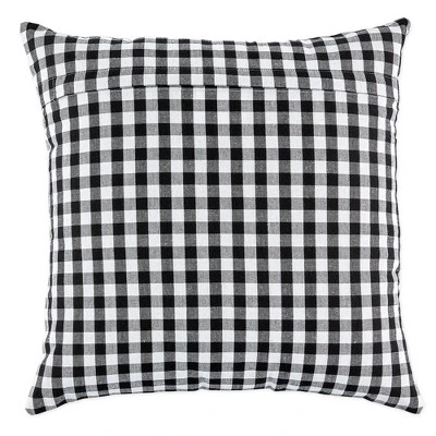 4pk Assorted Throw Pillow Covers Black/White - Design Imports 4 4pk Assorted Throw Pillow Covers Black/White - Design Imports - Image 4