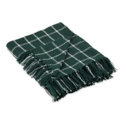 50"x60" Checked Plaid Throw Blanket - Design Imports -Design Imports GUEST f690d7dc 3ed4 41ca bbb8 99770c7742dd