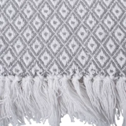 50"x60" Mini Diamond Throw Blanket Gray - Design Imports 8 50"x60" Mini Diamond Throw Blanket Gray - Design Imports -Design Imports GUEST f8312979 ec2c 4452 8358 c185ba3467c0