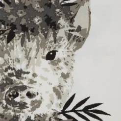 4pk 18"x18" Pig And Flower Market Farmhouse Check And Printed Square Throw Pillow Covers White - Design Imports -Design Imports GUEST fa0ee5a2 b617 47f7 a814 d8b30a58196d