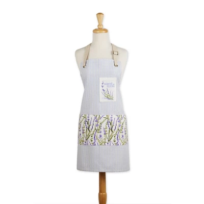 Design Imports Provence Lavender Apron 5 Design Imports Provence Lavender Apron - Image 5
