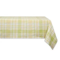 Design Imports Lemon Bliss Plaid Tablecloth 52X52 -Design Imports GUEST fa8ddc0b a279 461b bdd2 50d4932d8eb2