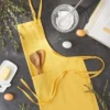 Design Imports Chino Chef Apron Yellow