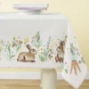 Design Imports Spring Bunny Hop Printed Tablecloth - 60 X 84"
