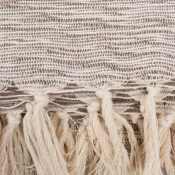 50"x60" Variegated Throw Blanket Brown - Design Imports -Design Imports GUEST fef84823 12db 4d14 b457 e8b21855e812