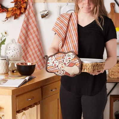 Design Imports Thanksgiving Holiday Gift Sets, Gobble Turkey Potholder Gift Set 6 Design Imports Thanksgiving Holiday Gift Sets, Gobble Turkey Potholder Gift Set - Image 6