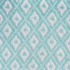 50"x60" Mini Diamond Throw Blanket Aqua - Design Imports