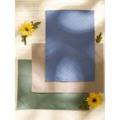 Design Imports Stone Tonal Lattice Print Outdoor Placemat Set/6 -Design Imports GUEST ffc9464b 4443 4cb8 ab51 862cfb117004