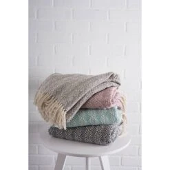 50"x60" Diamond Stitched Throw Blanket - Design Imports -Design Imports GUEST ffdc1ad2 f5f5 4163 882b 34b80d6d3346